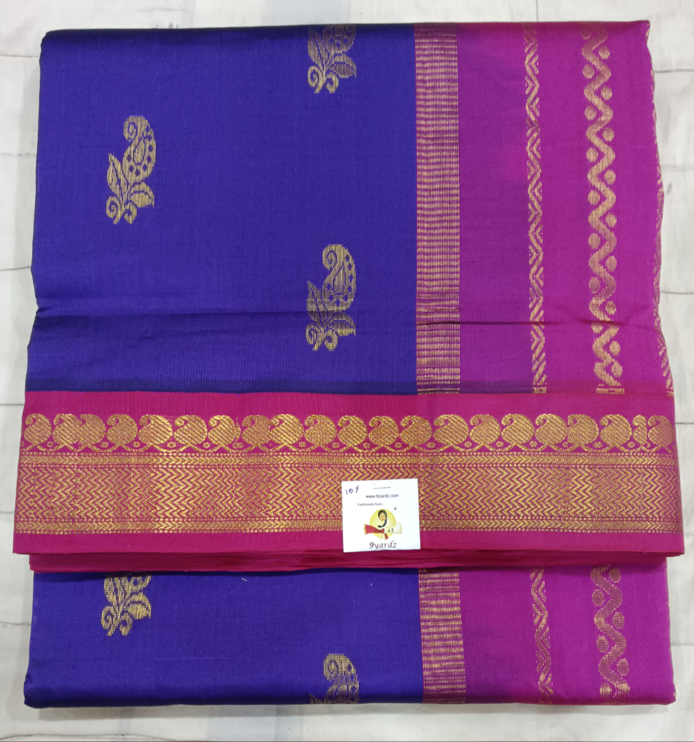 Semi Silk cotton Korvai Madisar