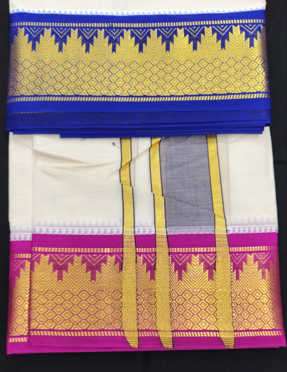 Pure cotton Muhurtham dhoti 10*6