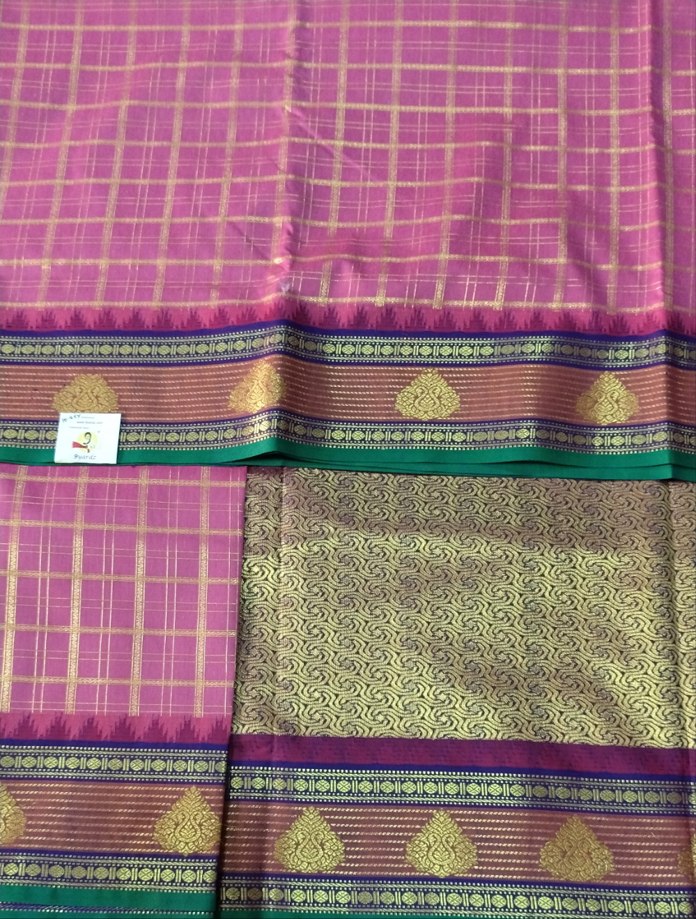 Akshaya cotton 10.25 yards madisar