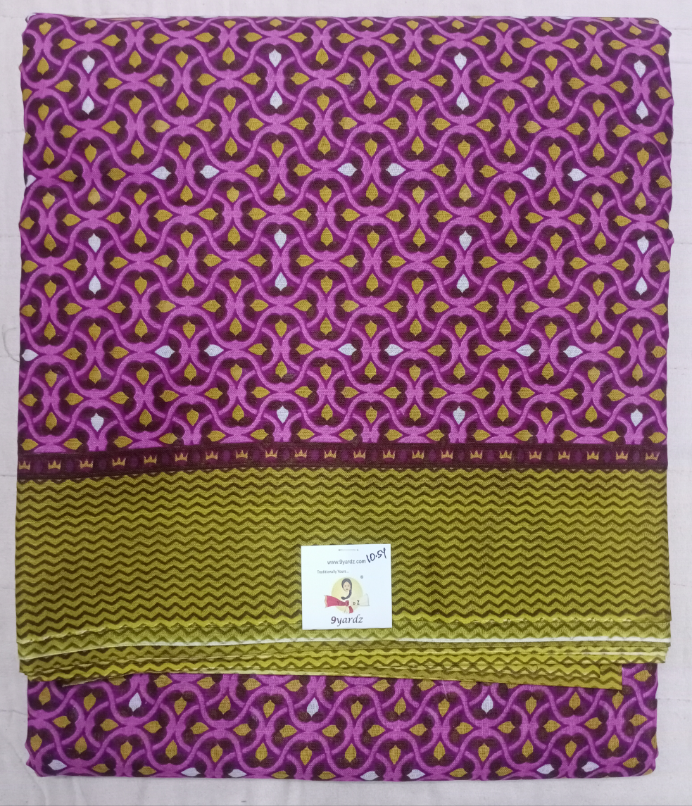 Erode cotton 10.5 yards madisar
