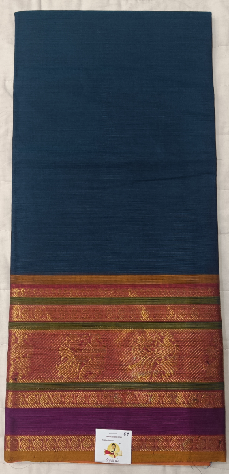 Chettinadu cotton 6 yardz