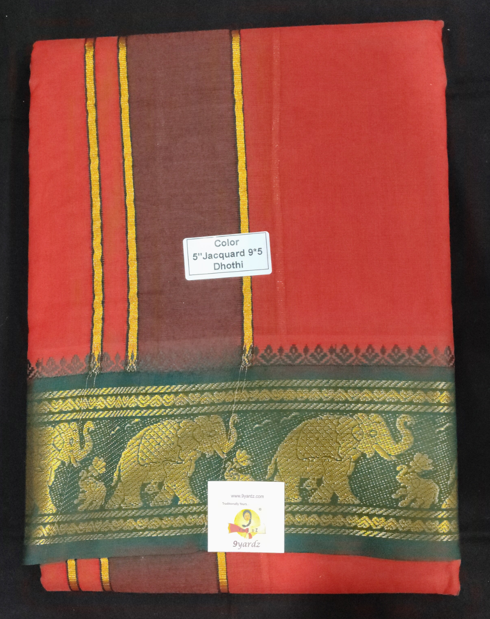 Cotton Colour  Dhothi 9*5
