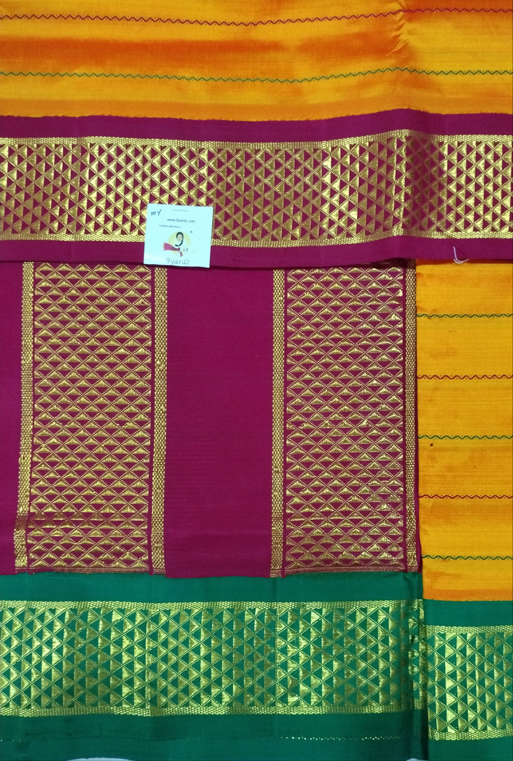 Pure silk 10yardz