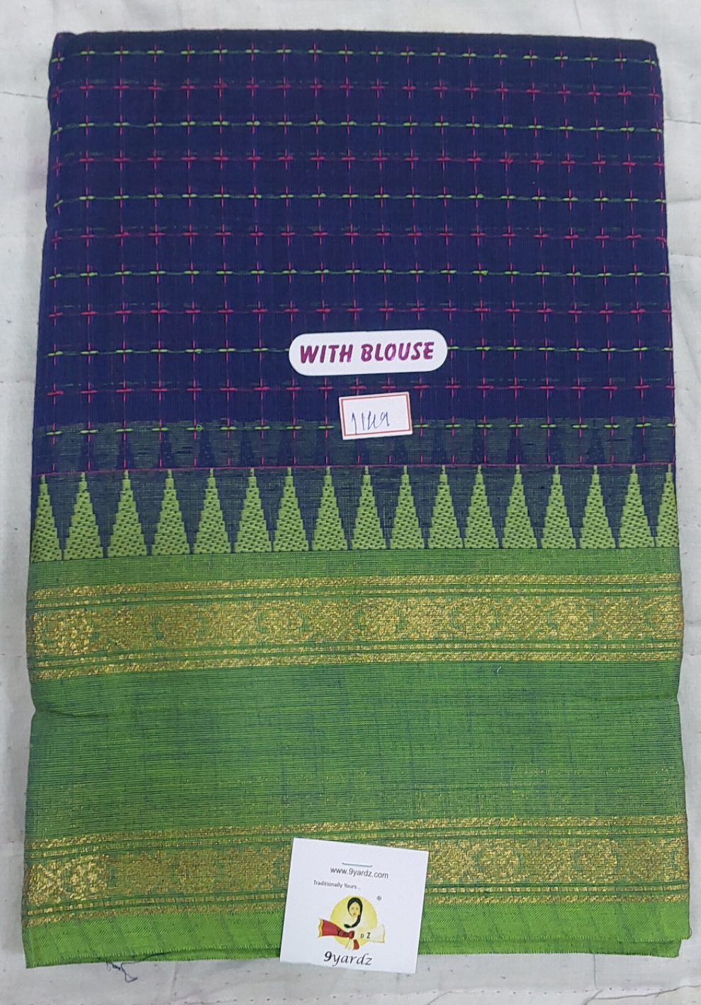 Chettinadu cotton 6yards