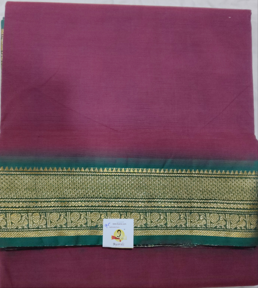 Chettinadu / Karaikudi cotton 9.5yards madisar
