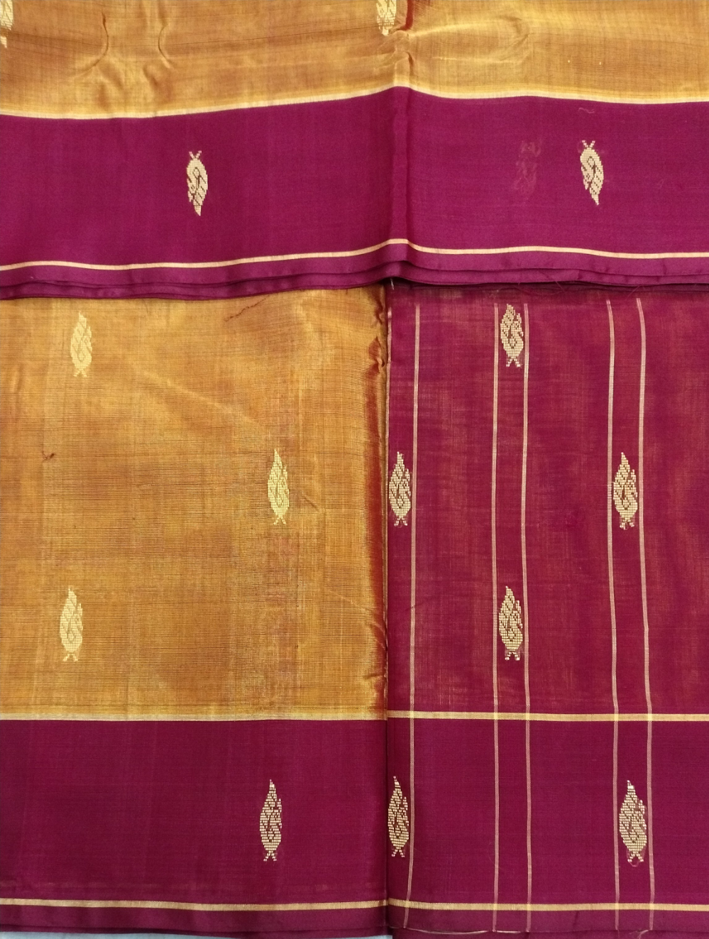 Devendra 10.5yards Body Small butta