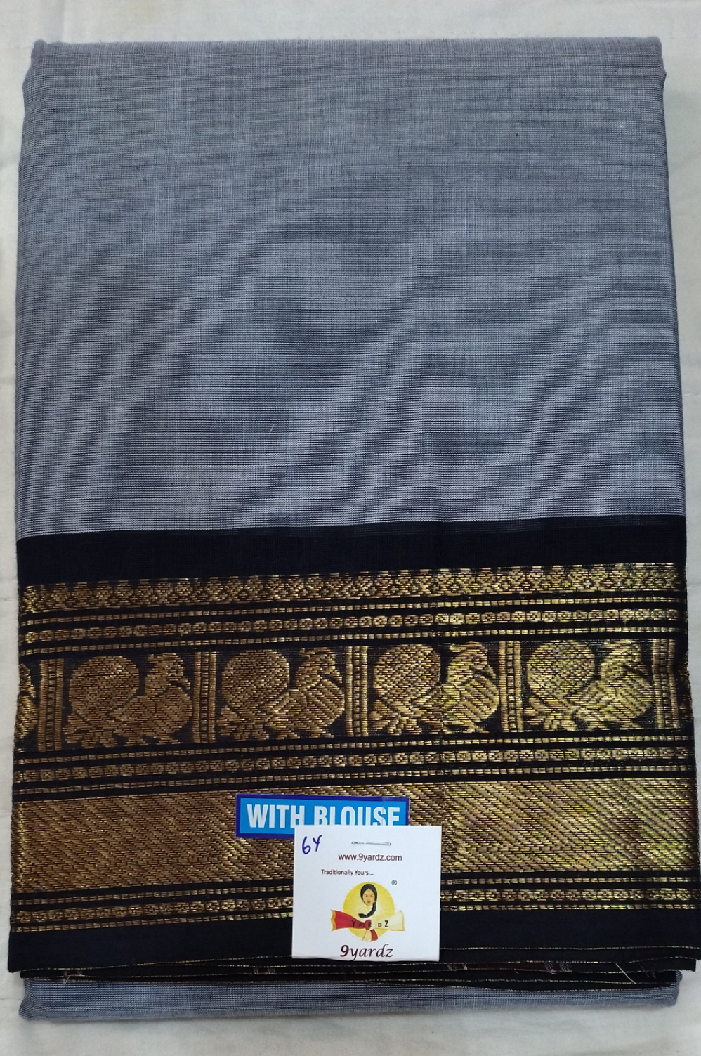 Chettinadu/ Karaikudi cotton 6 yards