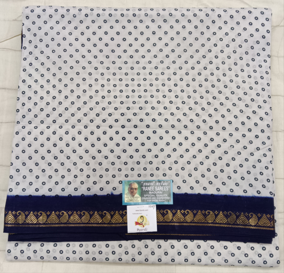 Ranee voyal saree 10.5yardz(9.5mtrs)