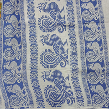 Load image into Gallery viewer, Sungudi cotton 10.5yards 49&quot;