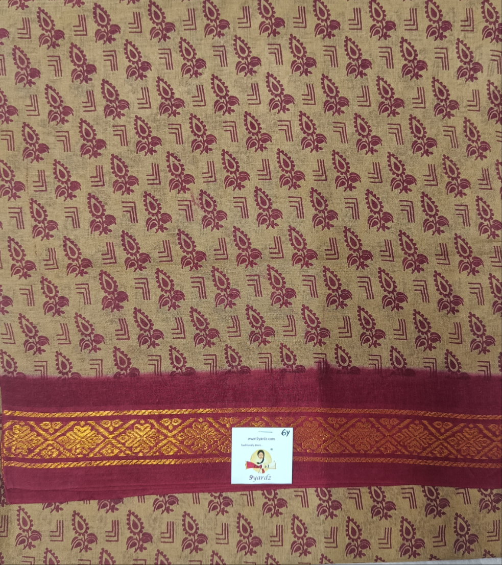 Sungudi cotton 6 yards