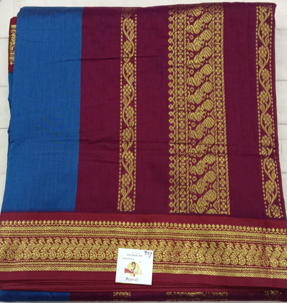 Kalyani Cotton Plain 9.5yardz