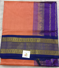 Load image into Gallery viewer, Pure silk cotton -Korvai 10yards madisar