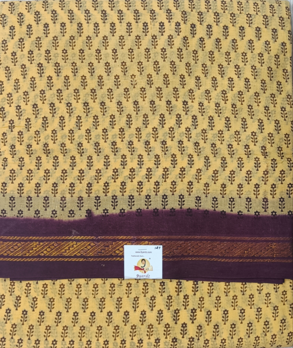 Sungudi cotton 12 yardz