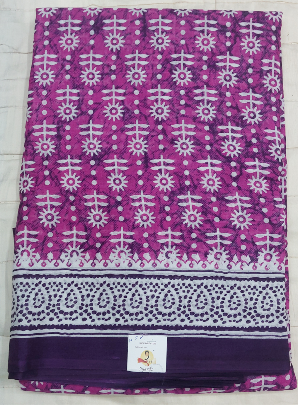 Erode cotton 10.5 yards madisar