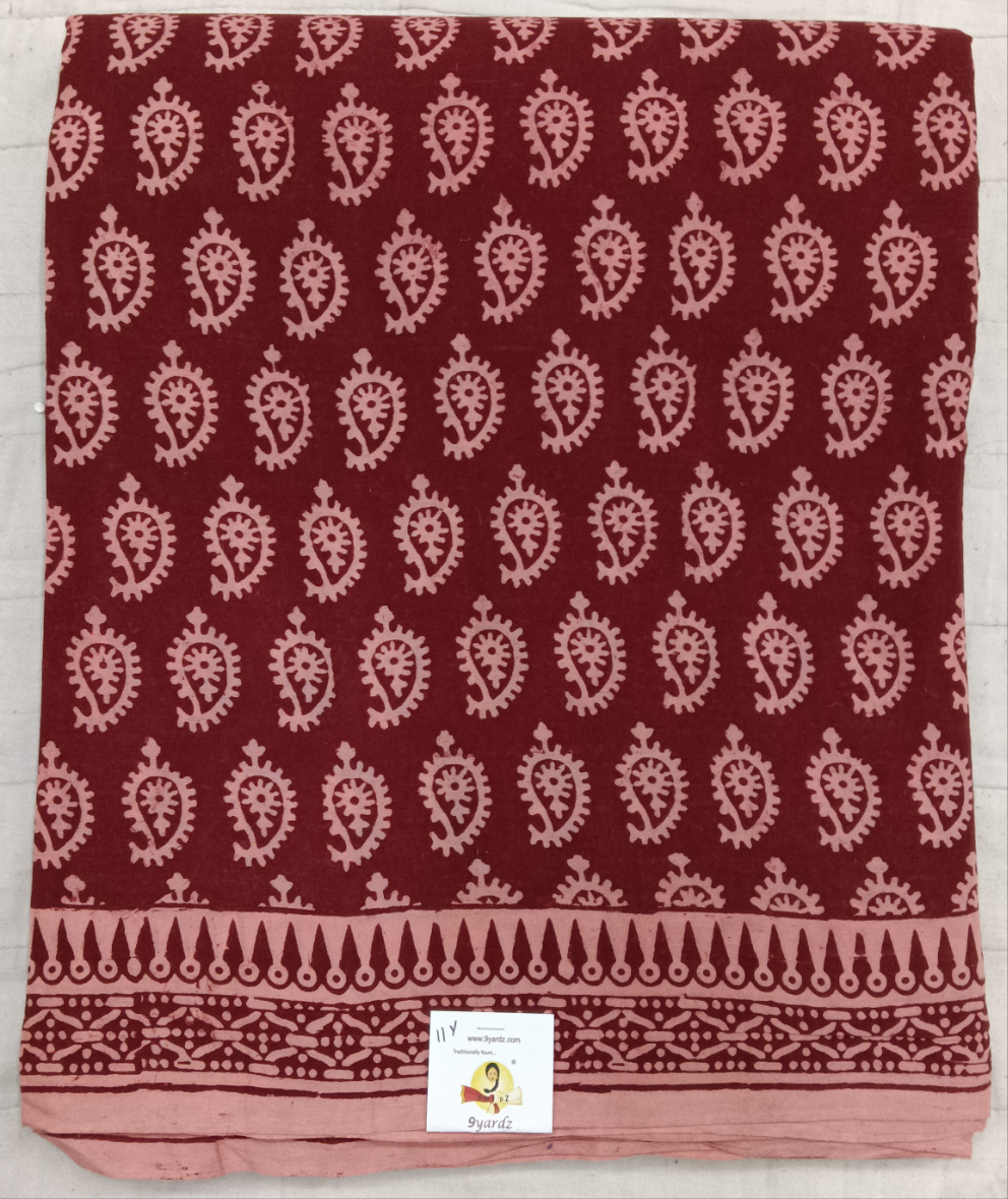 Baag/soft cotton Madisar 11 yards