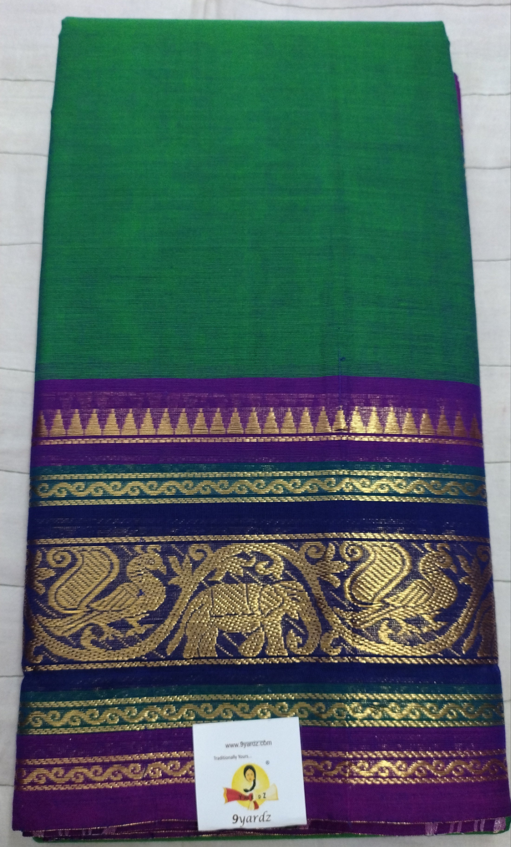 Chettinadu cotton 7yardz