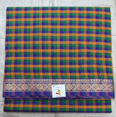 Chettinadu / Karaikudi cotton 10 yards madisar