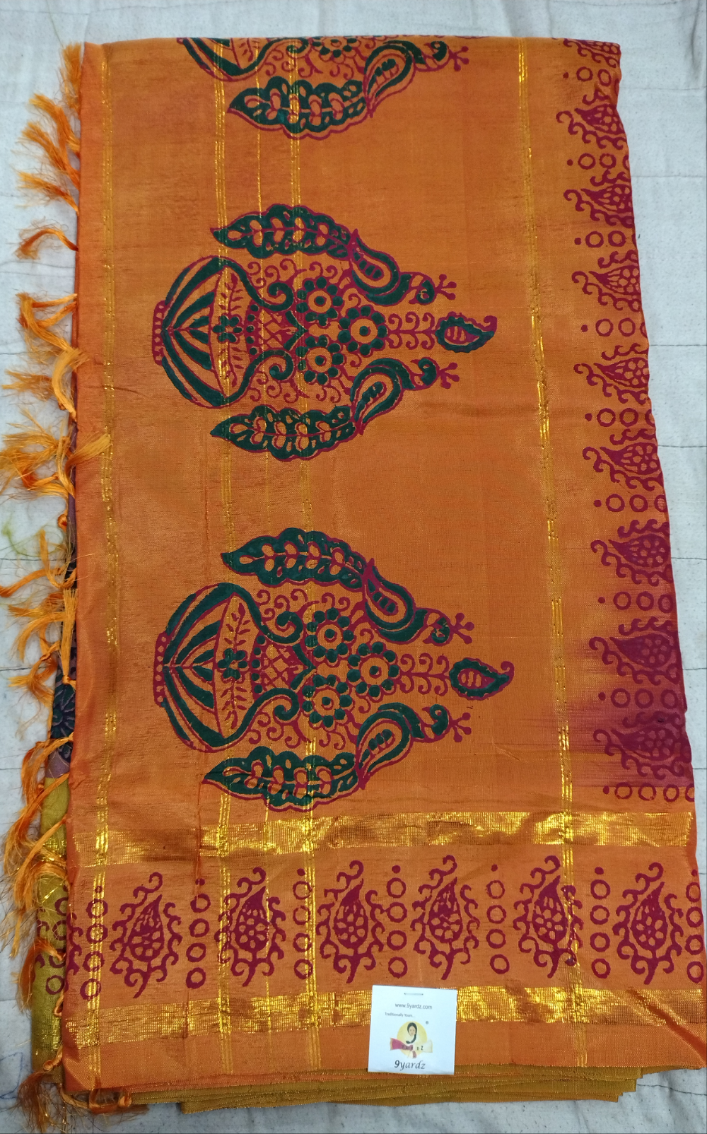 Chinallampattu printed madisar 10yardz