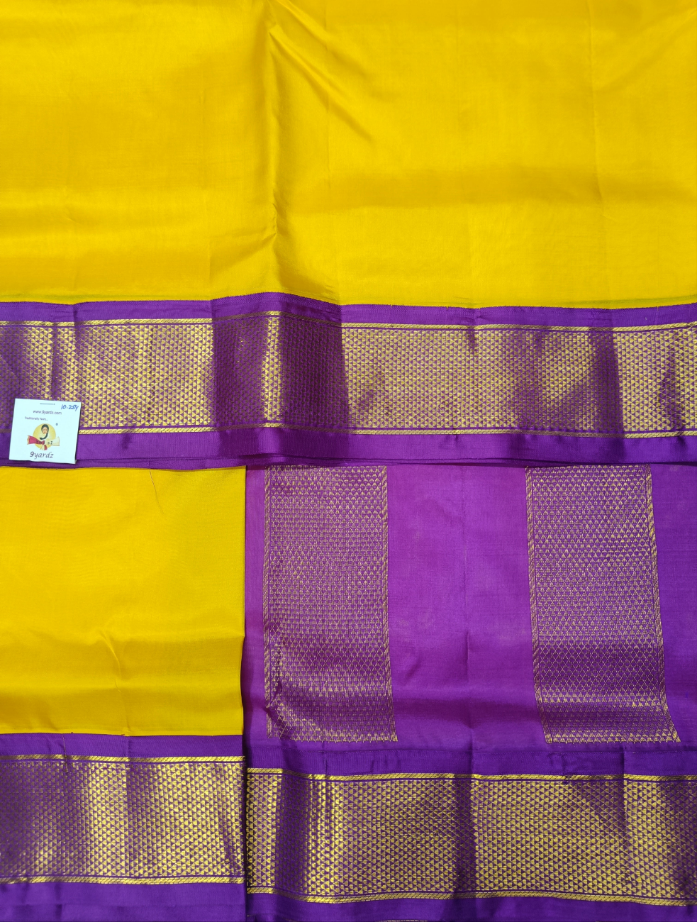 Pure silk 10.25yardz