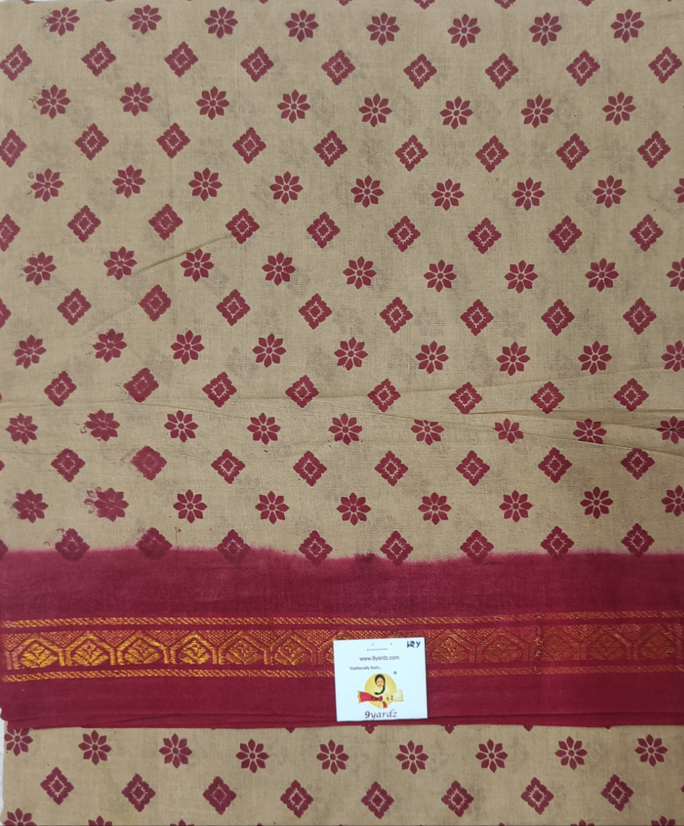 Sungudi cotton 12 yardz