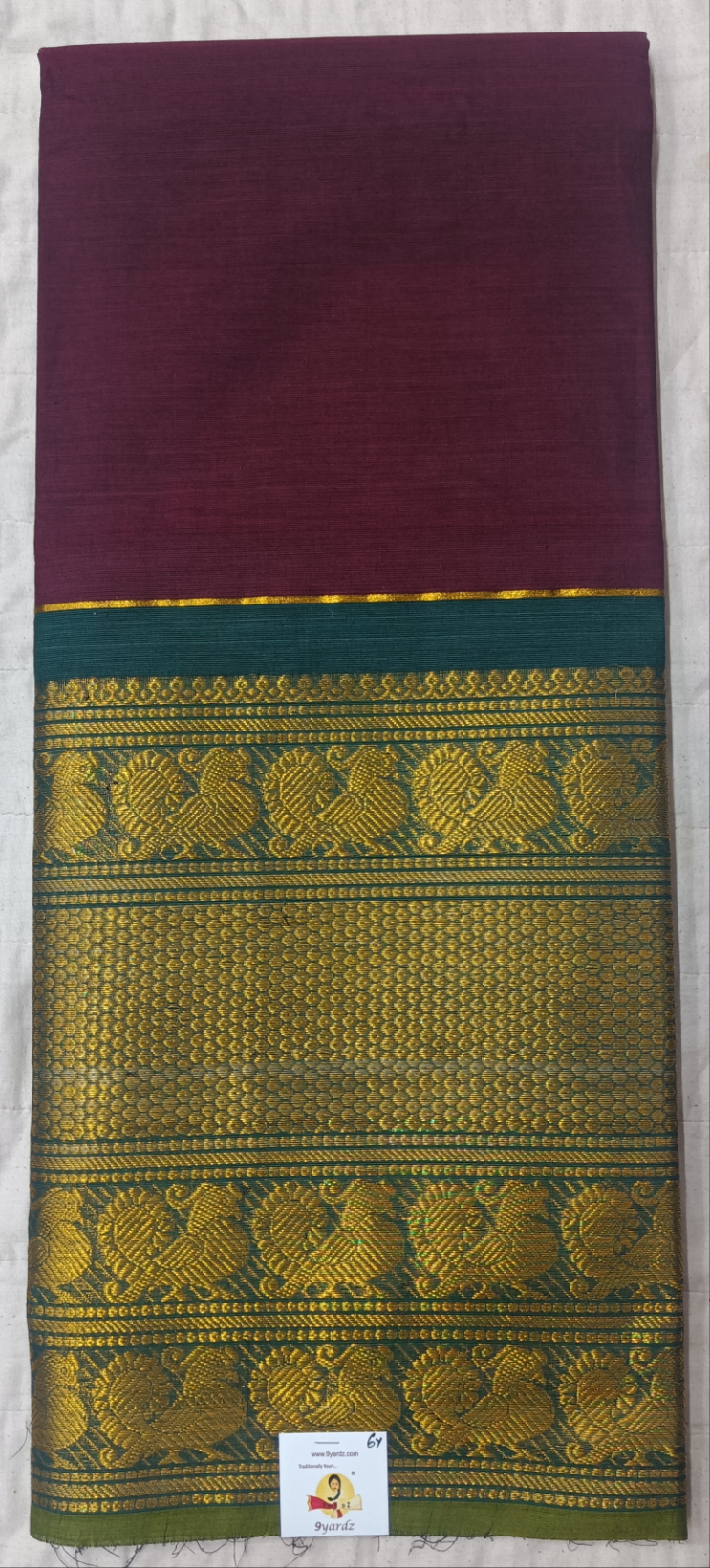 Chettinadu cotton 6 yardz