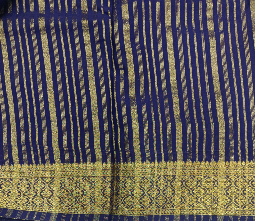 Mysore crepe silk (synthetic)
