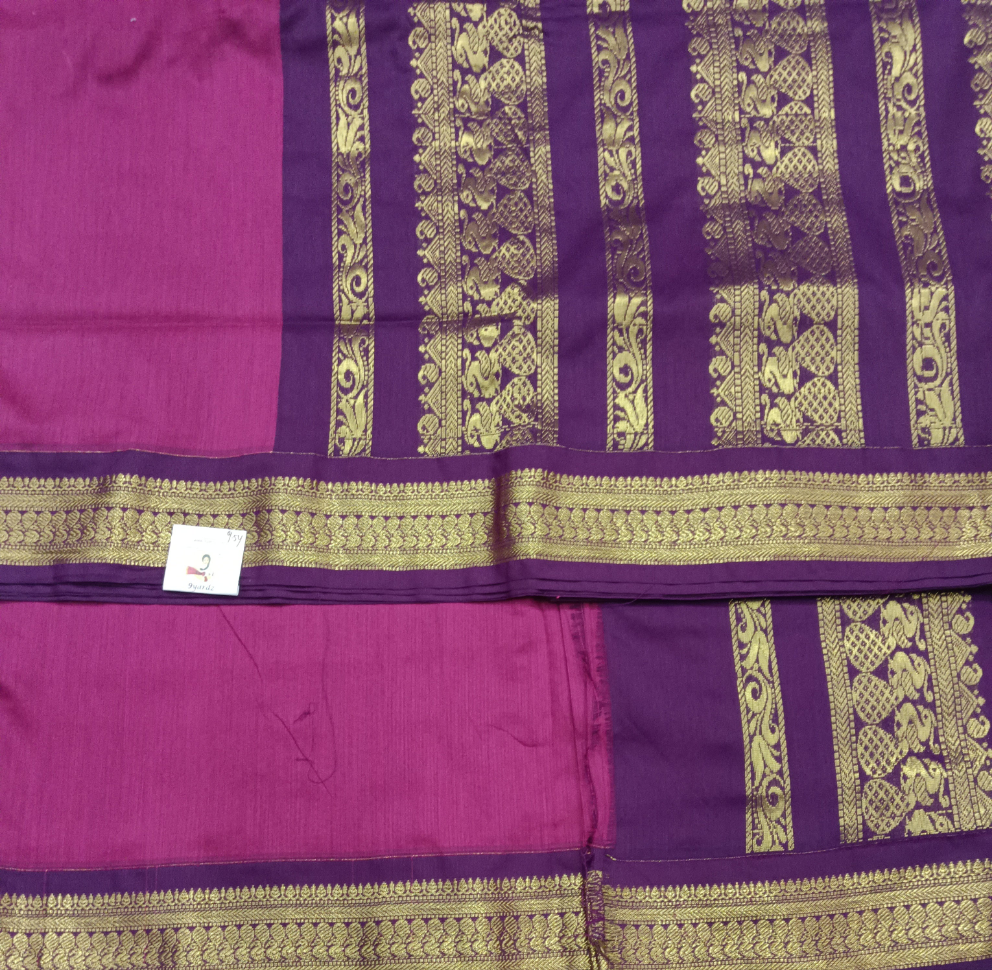 Kalyani Cotton Plain 9.5yardz