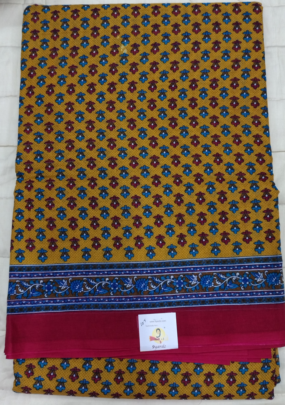 Erode cotton 10.5 yards madisar