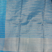 Load image into Gallery viewer, Mysore crepe silk checked (synthetic)