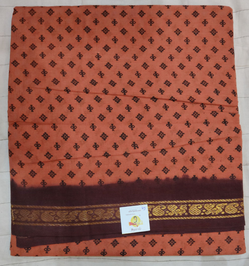 Sungudi cotton 6 yards