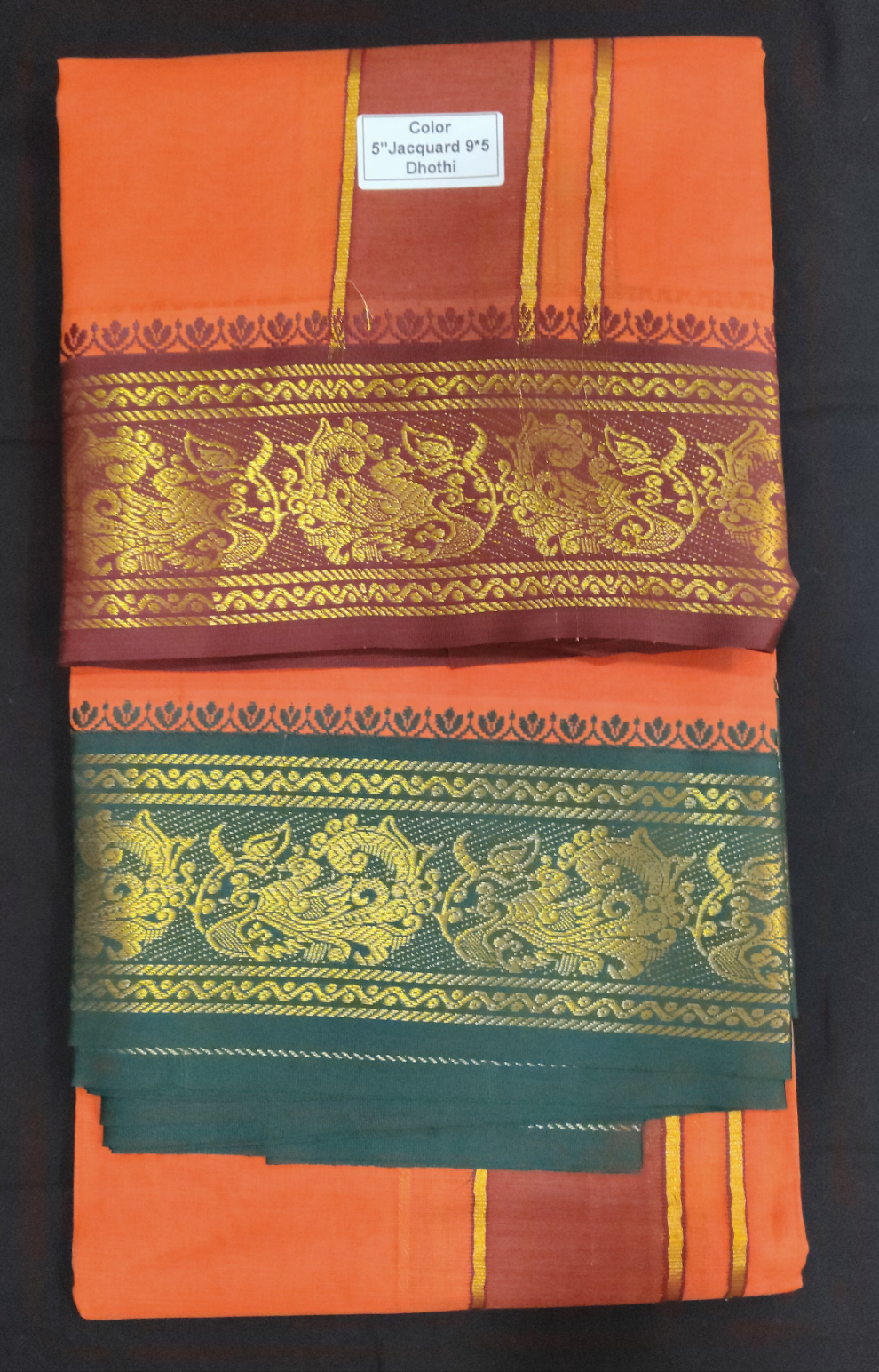 Cotton Colour  Dhothi 9*5
