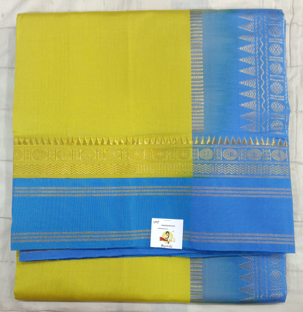 Semi Silk cotton Korvai Madisar