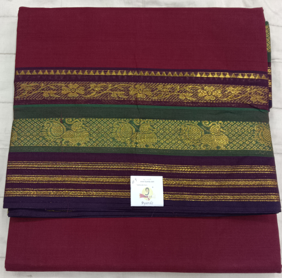 Chettinadu / Karaikudi cotton 10yards madisar