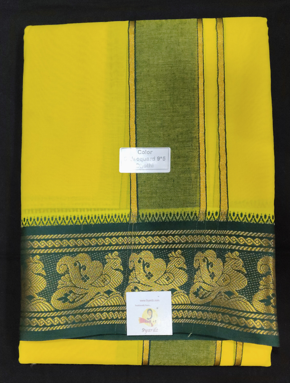 Cotton Colour  Dhothi 9*5
