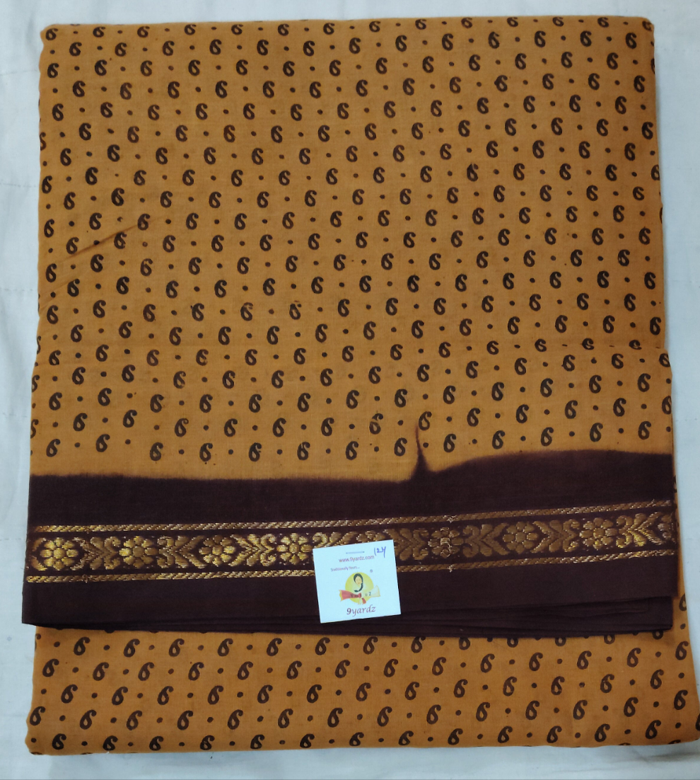 Sungudi cotton 12 yardz