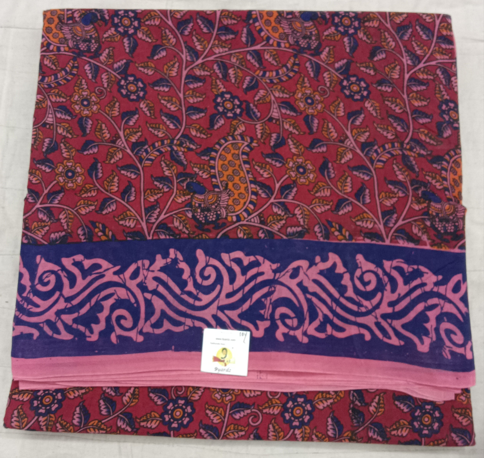 Sungudi cotton 10.5yards 49"