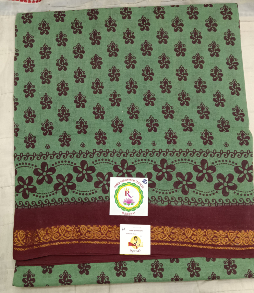 Sungudi cotton 6 yards