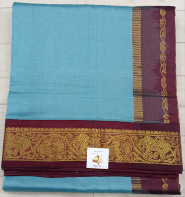 Semi Silk cotton Korvai Madisar
