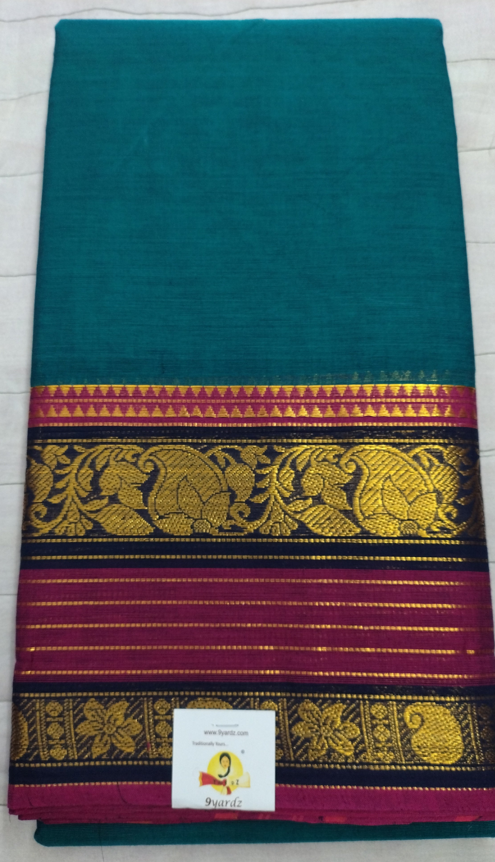 Chettinadu cotton 7yardz