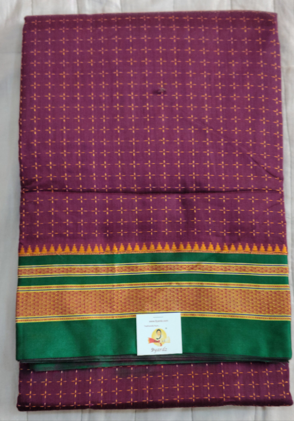 Ikkal embossed sarees 6yardz