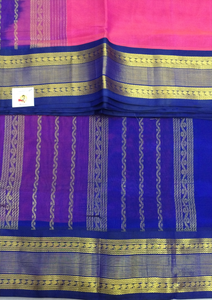 Pure silk cotton -Korvai 10yards madisar