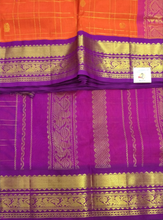 Load image into Gallery viewer, Pure silk cotton -Korvai 10yards madisar