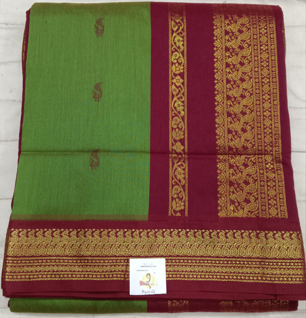 Kalyani Cotton Butta  9.5yardz