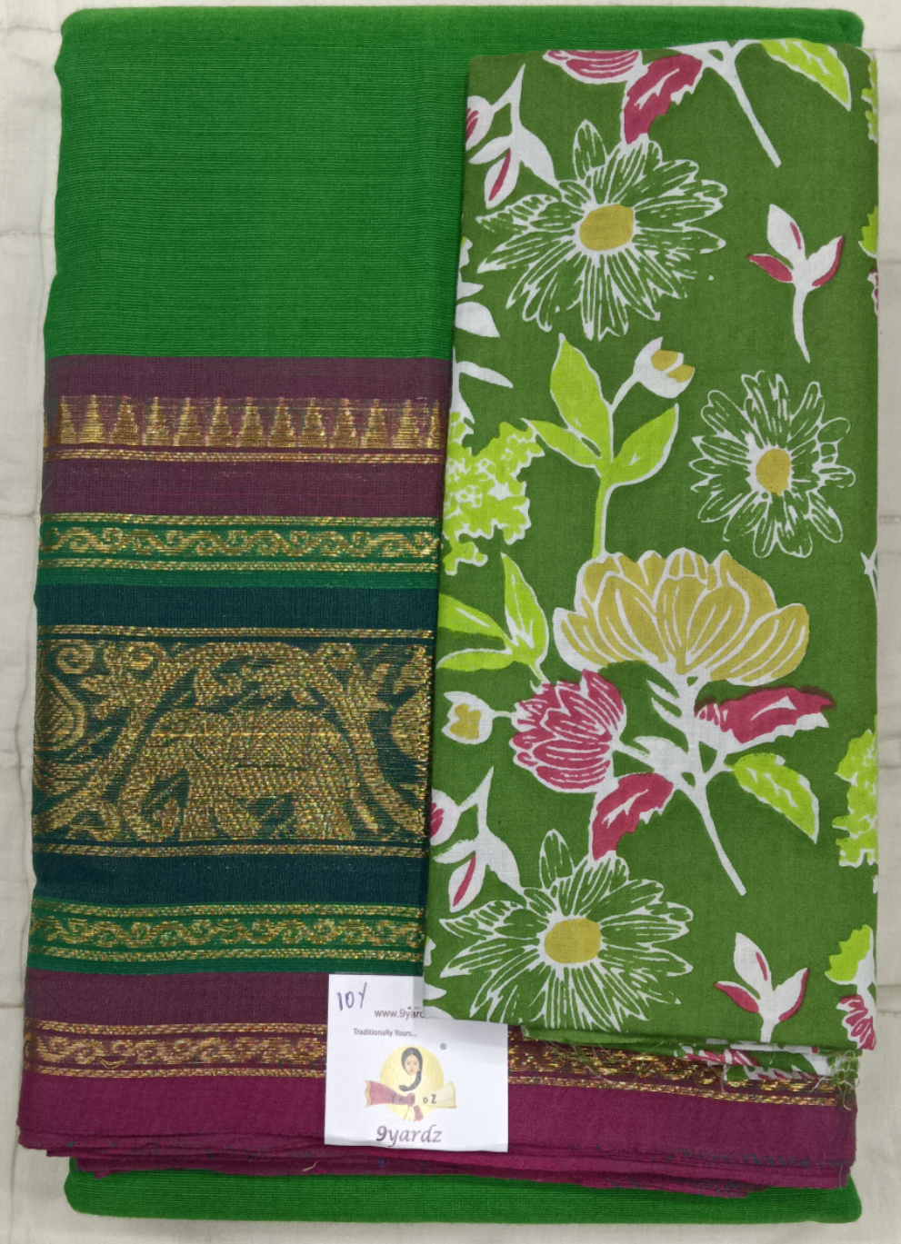 Arupukottai cotton 10 yards madisar