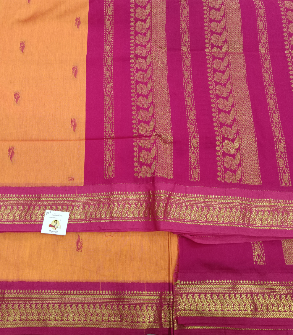Kalyani Cotton Butta  9.5yardz