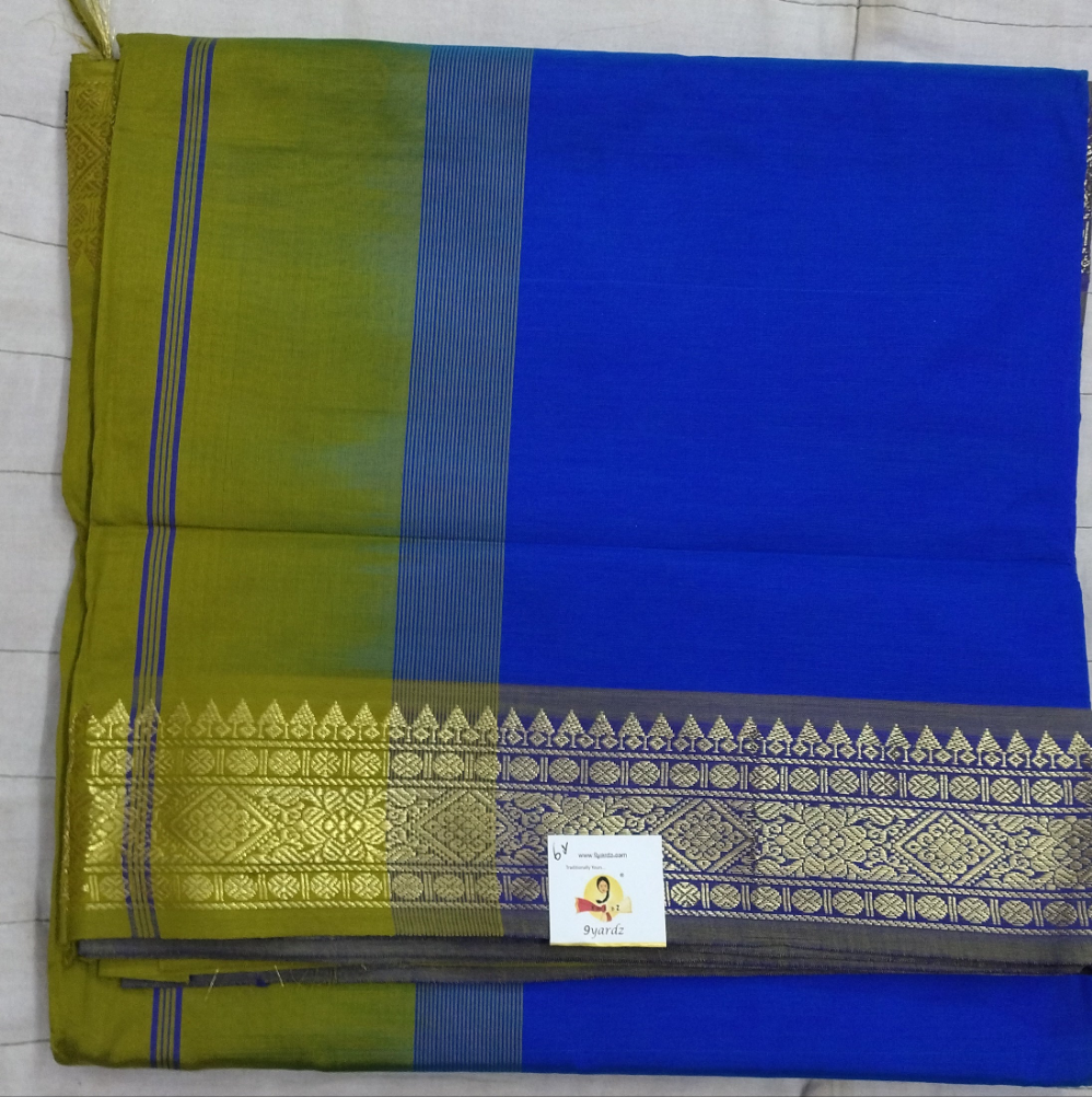 Semi silk Plain 6Yards