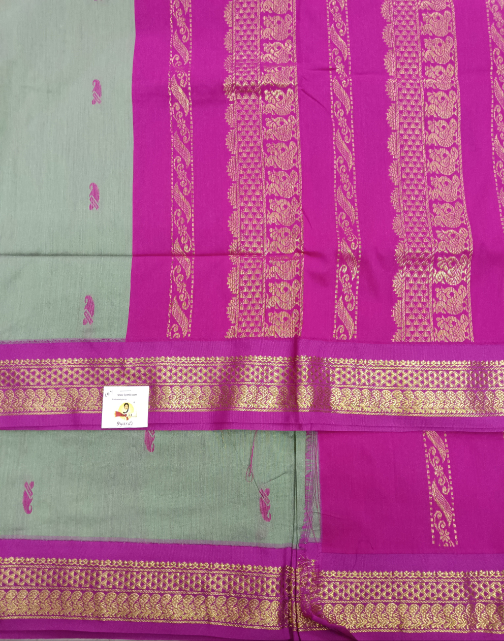 Kalyani Cotton Butta  9.5yardz
