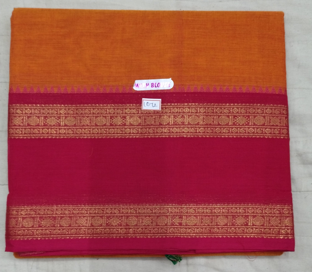 Chettinadu/ Karaikudi cotton 6 yards