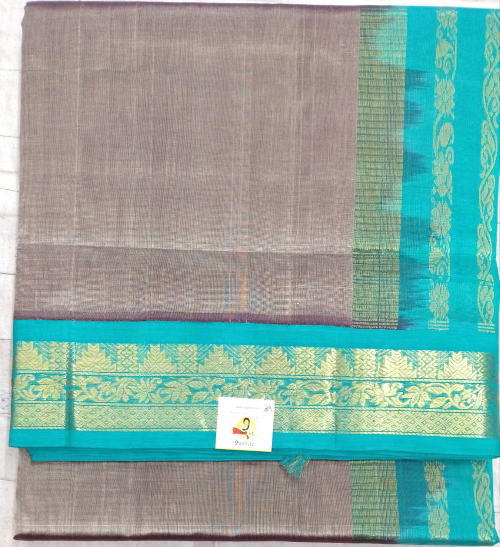 Pure silk cotton -Korvai 10yards madisar