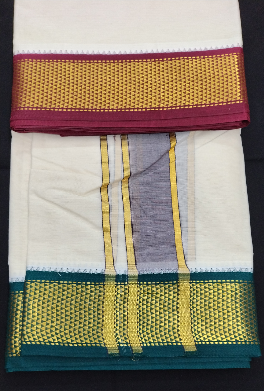 Pure cotton Muhurtham dhoti 10*6